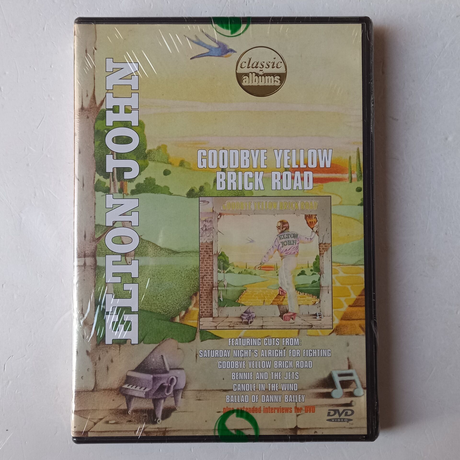 ELTON JOHN – GOODBYE YELLOW BRICK ROAD (2001) - DVD AMBALAJINDA SIFIR