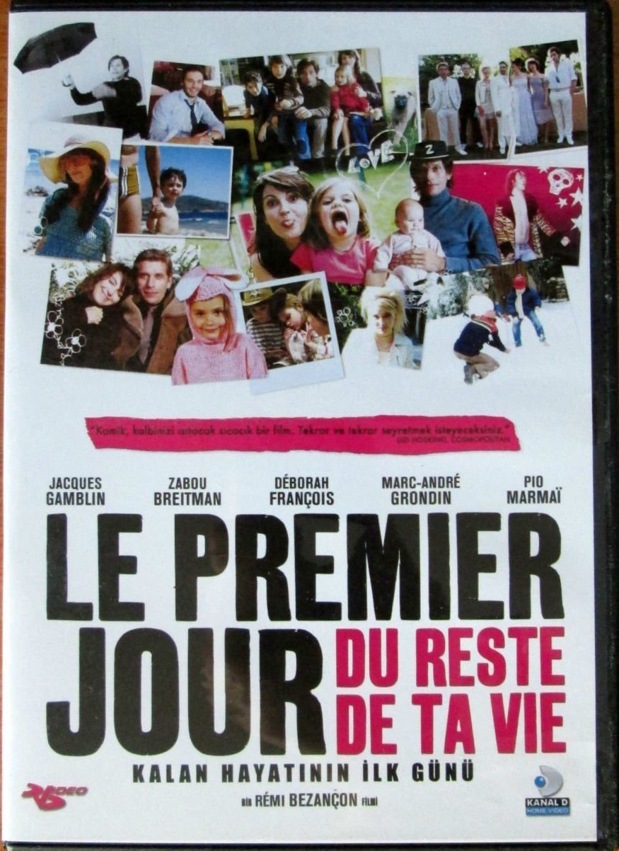 LE PREMIER JOUR DU RESTE DE TA VIE - KALAN HAYATININ İLK GÜNÜ - RÉMI BEZANÇON - DVD 2.EL
