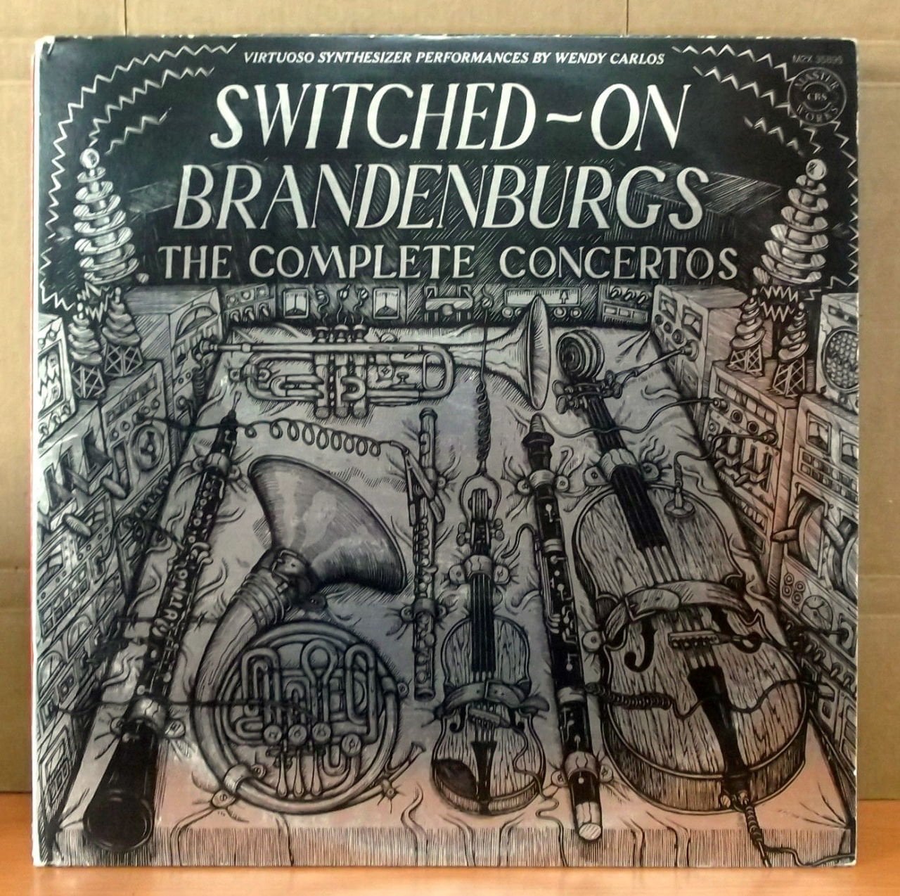SWITCHED-ON BRANDENBURGS WENDY CARLOS 2LP 2.EL