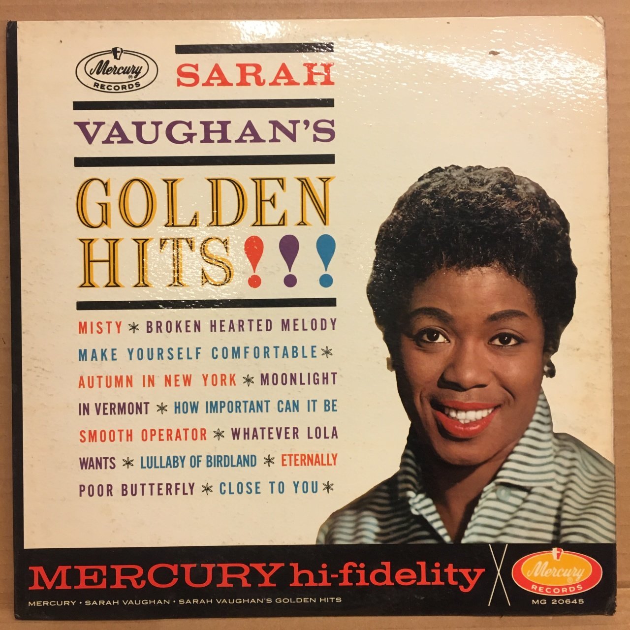 SARAH VAUGHAN - GOLDEN HITS 2.EL PLAK