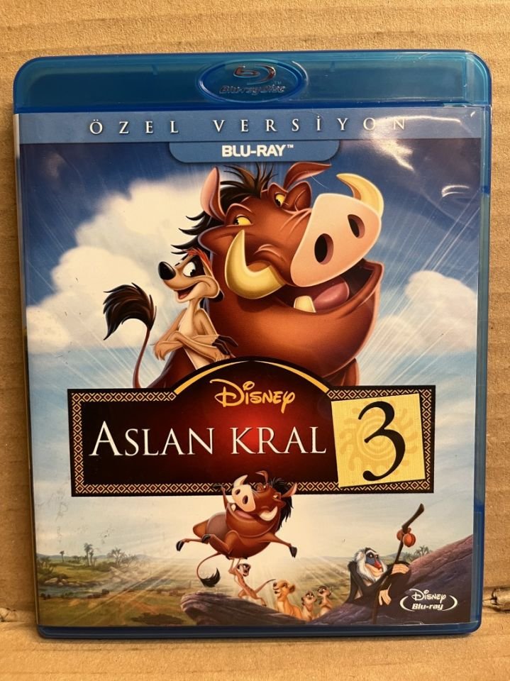 THE LION KING 3 HAKUNA MATATA - ASLAN KRAL 3 - DISNEY ANİMASYONU - BLU RAY 2.EL