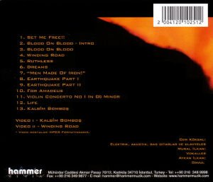 CEM KÖKSAL (FT. MURAT İLKAN) JUST SET ME FREE (2004) - TURKISH HEAVY METAL CD AMBALAJINDA