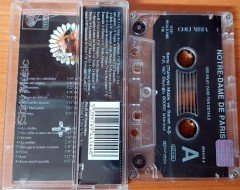 NOTRE-DAME DE PARIS - SOUNDTRACK LUC PLAMONDON RICHARD COCCIANTE (1999) SONY CASSETTE MADE IN TURKEY ''USED''