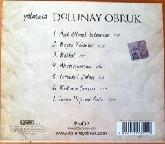 DOLUNAY OBRUK - YALNIZCA (İMZALI) CD 2.EL