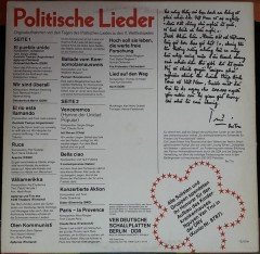 POLITISCHE LIEDER BERLIN 1973 (VENCEREMOS, BELLA CIAO, EL PUEBLO UNIDO) - 2.EL PLAK