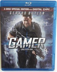GAMER - OYUNCU - GERARD BUTLER - 2BLU-RAY 2.EL TR ALTYAZI YOKTUR