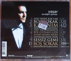 YAŞAR - SEVDİĞİM ŞARKILAR (2003) - CD TOPKAPI MÜZİK 2.EL