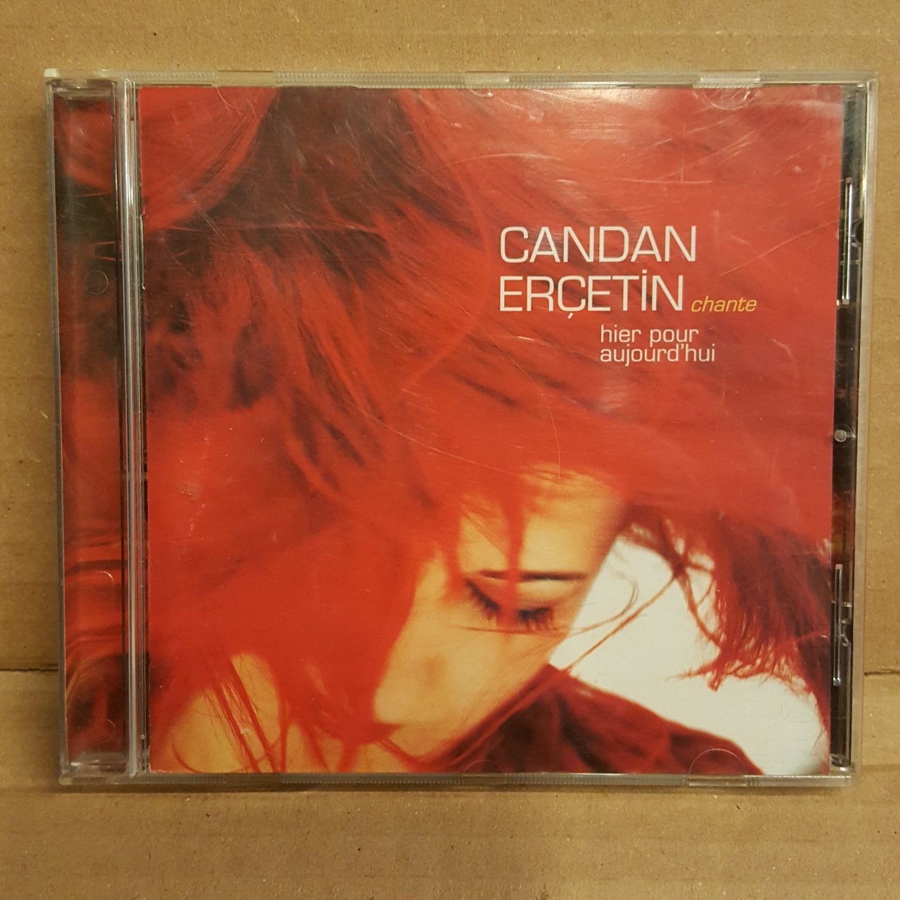 CANDAN ERÇETİN - CHANTE HIER POUR AUJOURD'HUI  (2003) - CD 2.EL