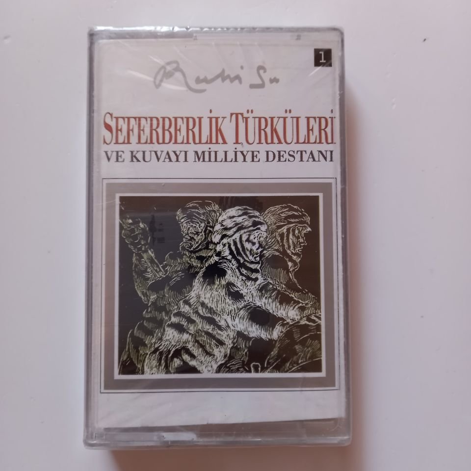 RUHİ SU - SEFERBERLİK TÜRKLERİ VE KUVAYI MİLLİYE DESTANI / 1 (2002) - KASET SIFIR