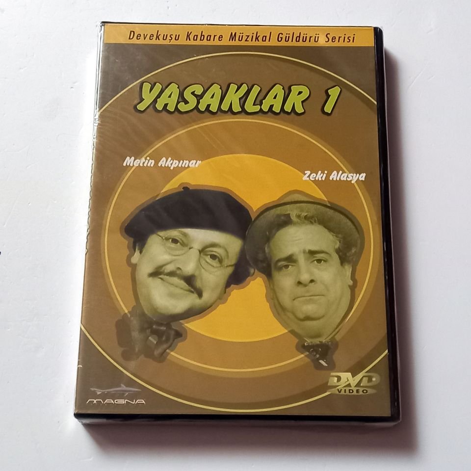 YASAKLAR 1 - DEVEKUŞU KABARE - METİN AKPINAR, ZEKİ ALASYA - DVD AMBALAJINDA SIFIR