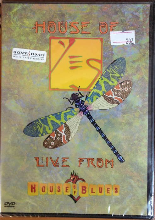YES - HOUSE OF YES LIVE FROM HOUSE OF BLUES - DVD SIFIR