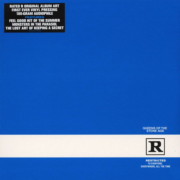 QUEENS OF THE STONE AGE - RATED R (2000) - LP 180GR 2019 EDITION SIFIR PLAK
