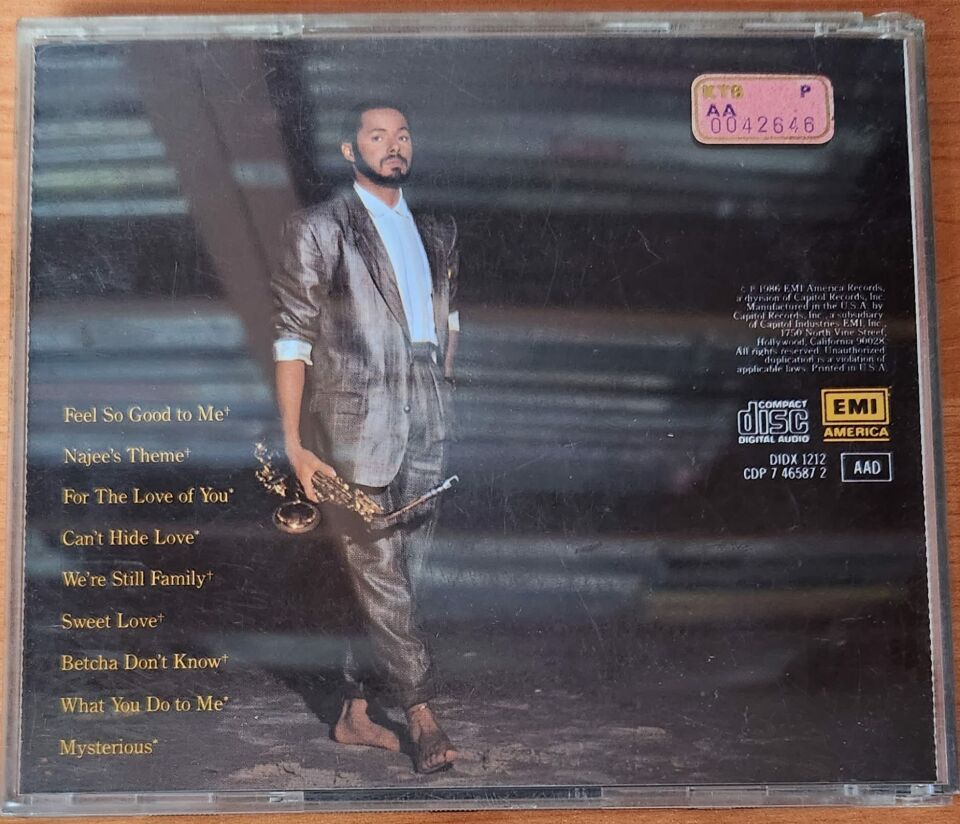 NAJEE - NAJEE'S THEME (1986) - CD POP JAZZ 2.EL