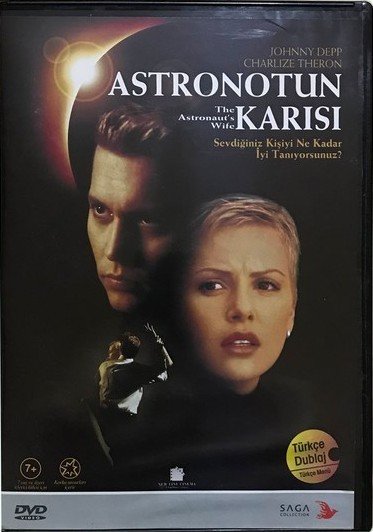 ASTRONOTUN KARISI - THE ASTRONAUT'S WIFE - JOHNNY DEPP - CHARLIZE THERON - DVD SIFIR