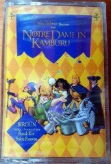 NOTRE DAME'IN KAMBURU (HUNCHBACK OF NOTRE DAME) - SOUNDTRACK BURAK KUT SAKIS ROUVAS (1997) BMG CASSETTE MADE IN TURKEY ''NEW''