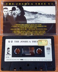 U2 - THE JOSHUA TREE (1988) MMY CASSETTE MADE IN TURKEY ''USED'' PAPER LABEL