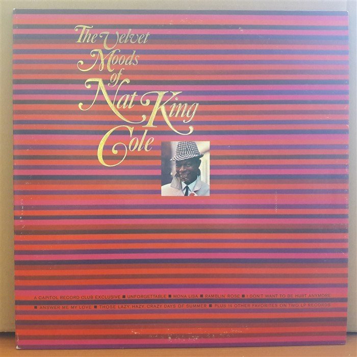 NAT KING COLE - VELVET MOODS - PLAK 2.EL