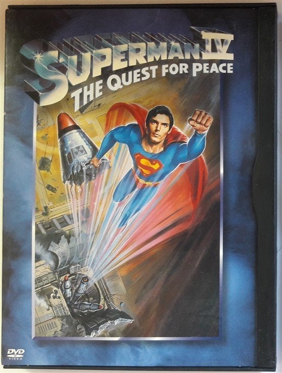 SUPERMAN IV - CHRISTOPHER REEVE - GENE HACKMAN - SNAPCASE DVD 2.EL 1. BÖLGE TR ALTYAZI YOKTUR