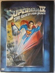 SUPERMAN IV - CHRISTOPHER REEVE - GENE HACKMAN - SNAPCASE DVD 2.EL 1. BÖLGE TR ALTYAZI YOKTUR
