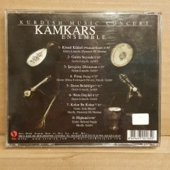 KAMKARS ENSEMBLE - AGIRİ ZINDO / KURDISH MUSIC CONCERT - CD KÜRTÇE 2.EL