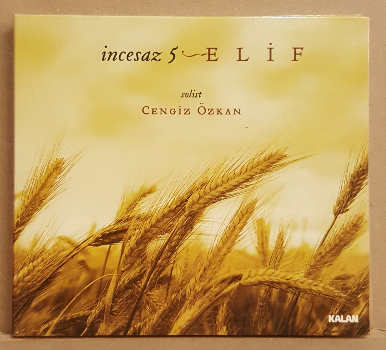 İNCESAZ - VOL 5 ELİF / CENGİZ ÖZKAN (2007) - CD 2.EL