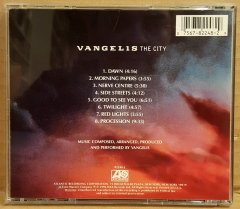 VANGELIS - THE CITY (1990) - CD MODERN CLASSICAL/AMBIENT MADE IN USA 2.EL