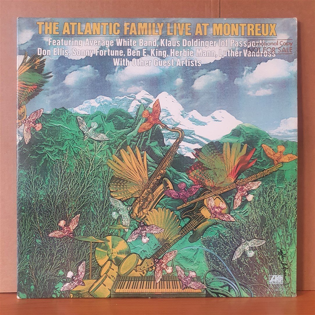 THE ATLANTIC FAMILY - LIVE AT MONTREUX (1978) - 2LP 2.EL PLAK