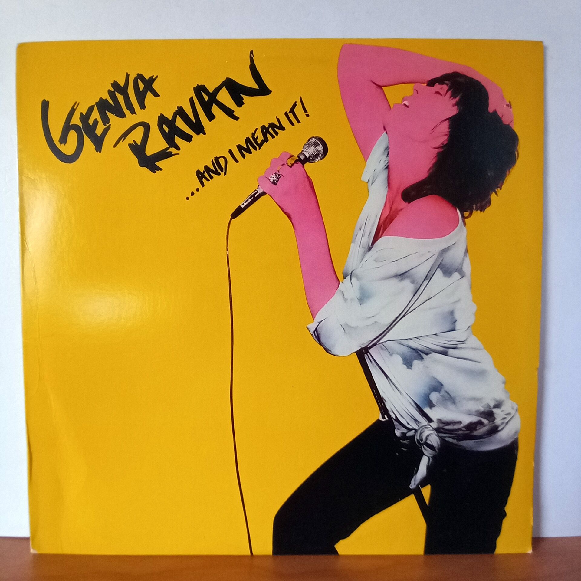 GENYA RAVAN – ...AND I MEAN IT! (1979) - LP 2.EL PLAK