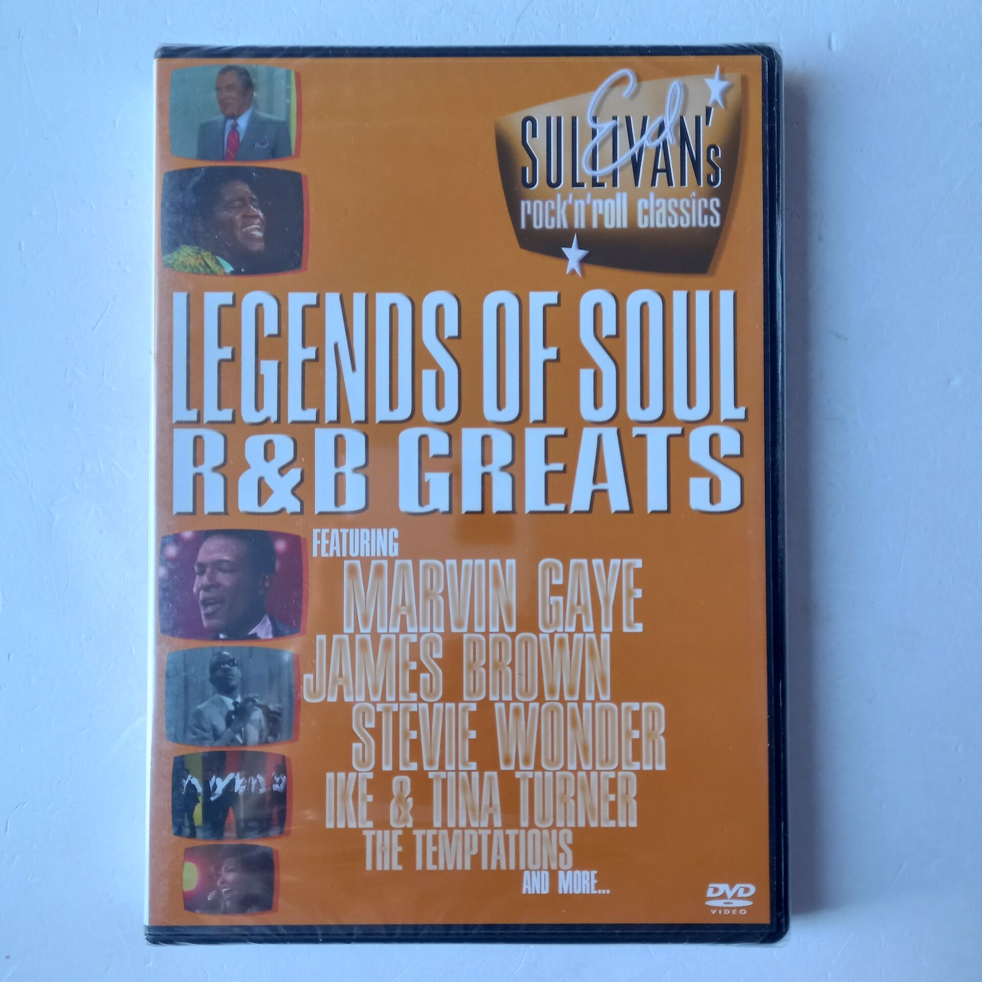ED SULLIVAN'S ROCK 'N' ROLL CLASSICS - LEGENDS OF SOUL / R&B GREATS (2004) - DVD AMBALAJINDA SIFIR