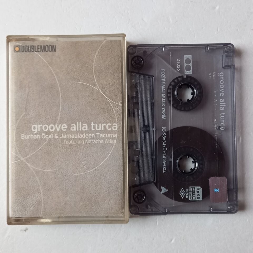 BURHAN ÖÇAL, JAMAALADEEN TACUMA, NATACHA ATLAS – GROOVE ALLA TURCA (1999) - KASET 2.EL