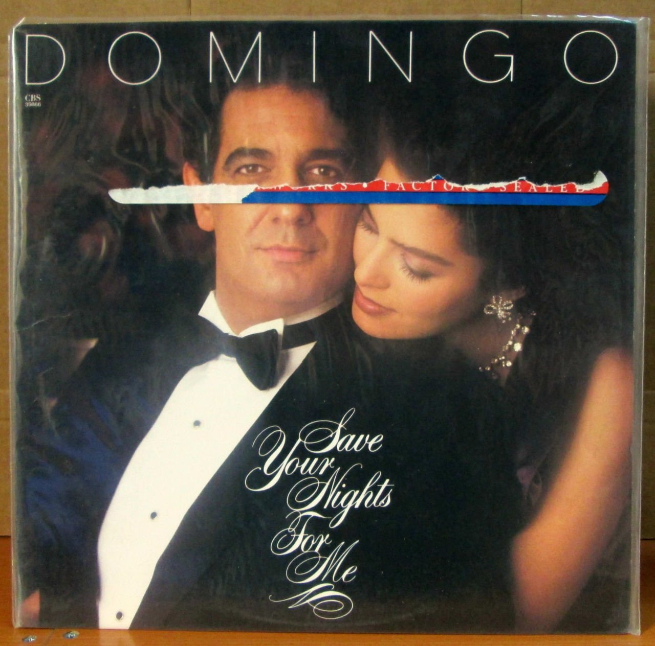 PLACIDO DOMINGO - SAVE YOUR NIGHTS FOR ME - LP 2.EL
