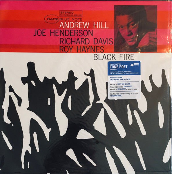 ANDREW HILL – BLACK FIRE (1964) - LP 2019 BLUE NOTE TONE POET SERIES SIFIR PLAK