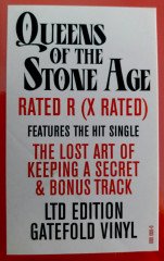 QUEENS OF THE STONE AGE - RATED R (X RATED) (2000) - PLAK SIFIR