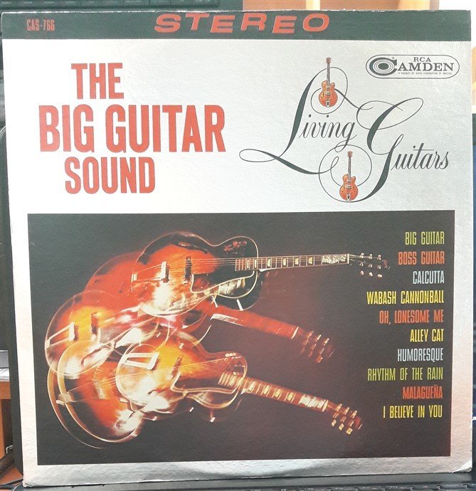 THE BIG GUITAR SOUND - LIVING GUITARS - (1963) - PLAK 2.EL