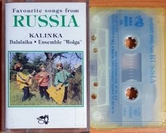 FAVOURITE SONGS FROM RUSSIA / KALINKA, BALALAIKA, ENSEMBLE ''WOLGA'' - KASET KENT 2.EL