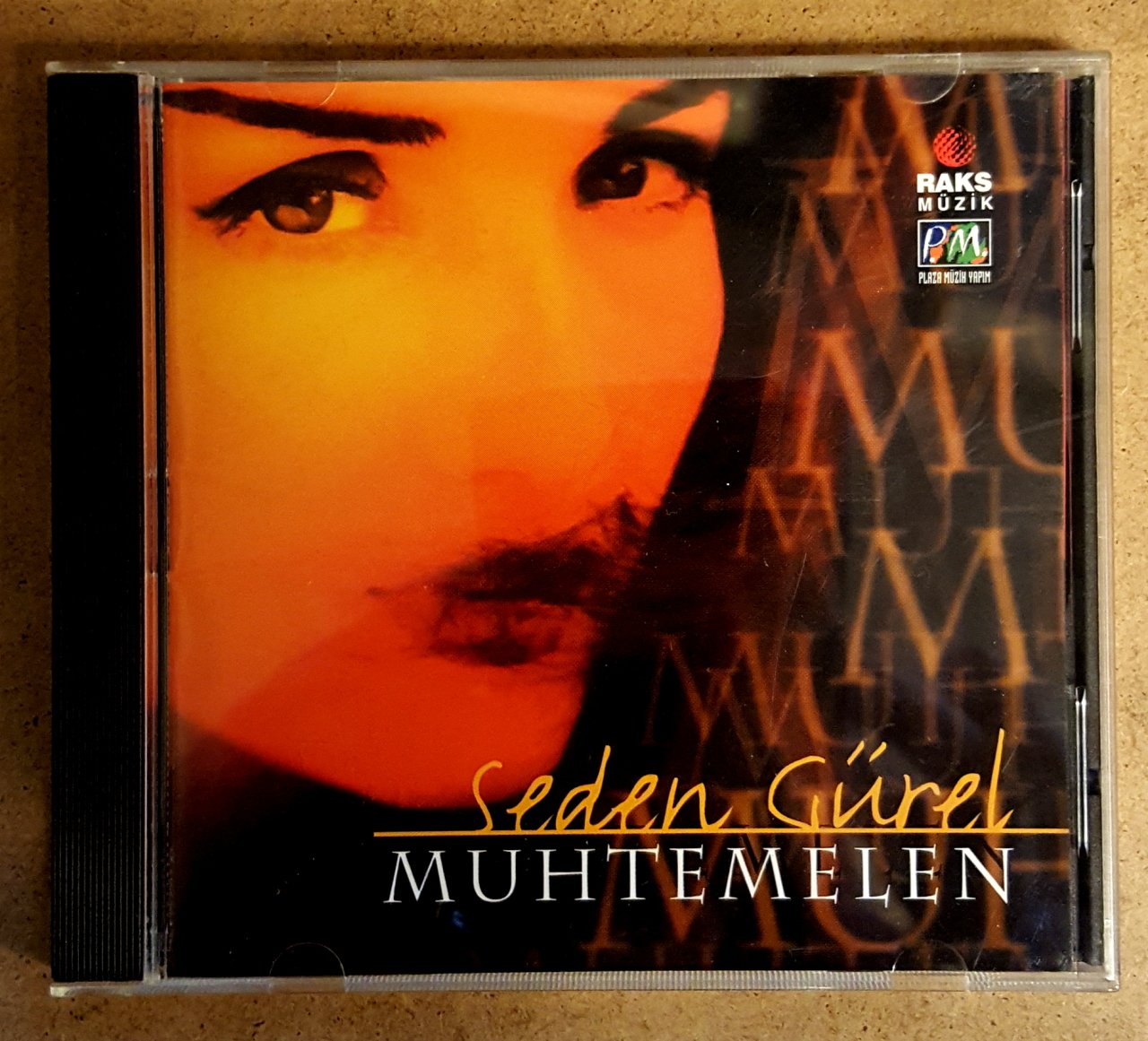 SEDEN GÜREL - MUHTEMELEN (1996) - CD RAKS MÜZİK 2.EL