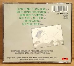 VANGELIS - SEE YOU LATER (1980) - CD NEW AGE/SYNTH POP/AMBIENT 2.EL