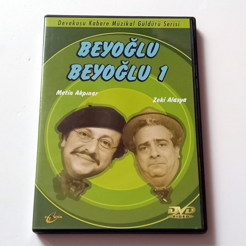 BEYOĞLU BEYOĞLU 1 - DEVEKUŞU KABARE - METİN AKPINAR, ZEKİ ALASYA - DVD 2.EL