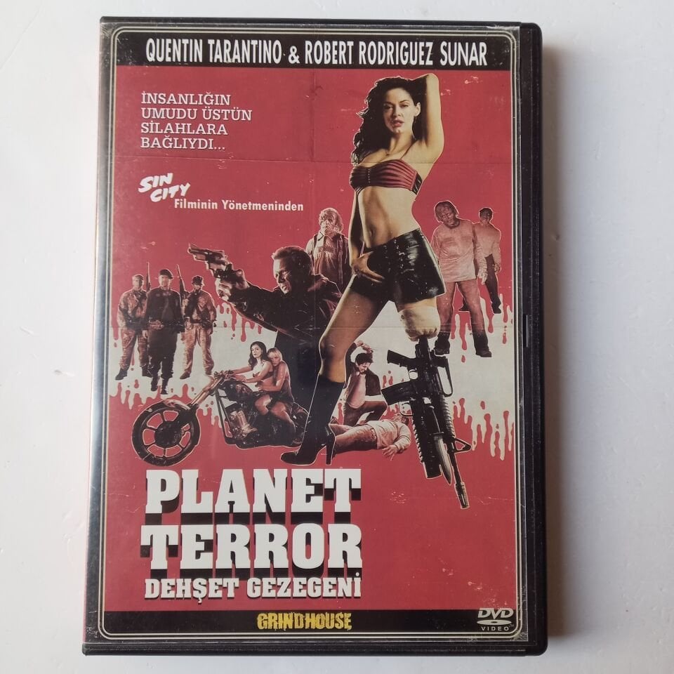 PLANET TERROR - DEHŞET GEZEGENİ - QUENTIN TARANTINO, ROBERT RODRIGUEZ - DVD 2.EL