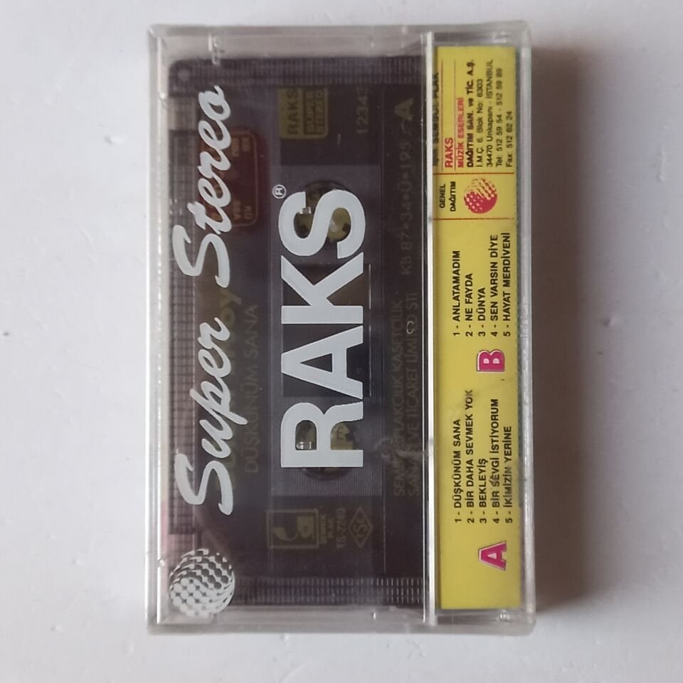 BÜLENT ERSOY - DÜŞKÜNÜM SANA (1987) - KASET SIFIR