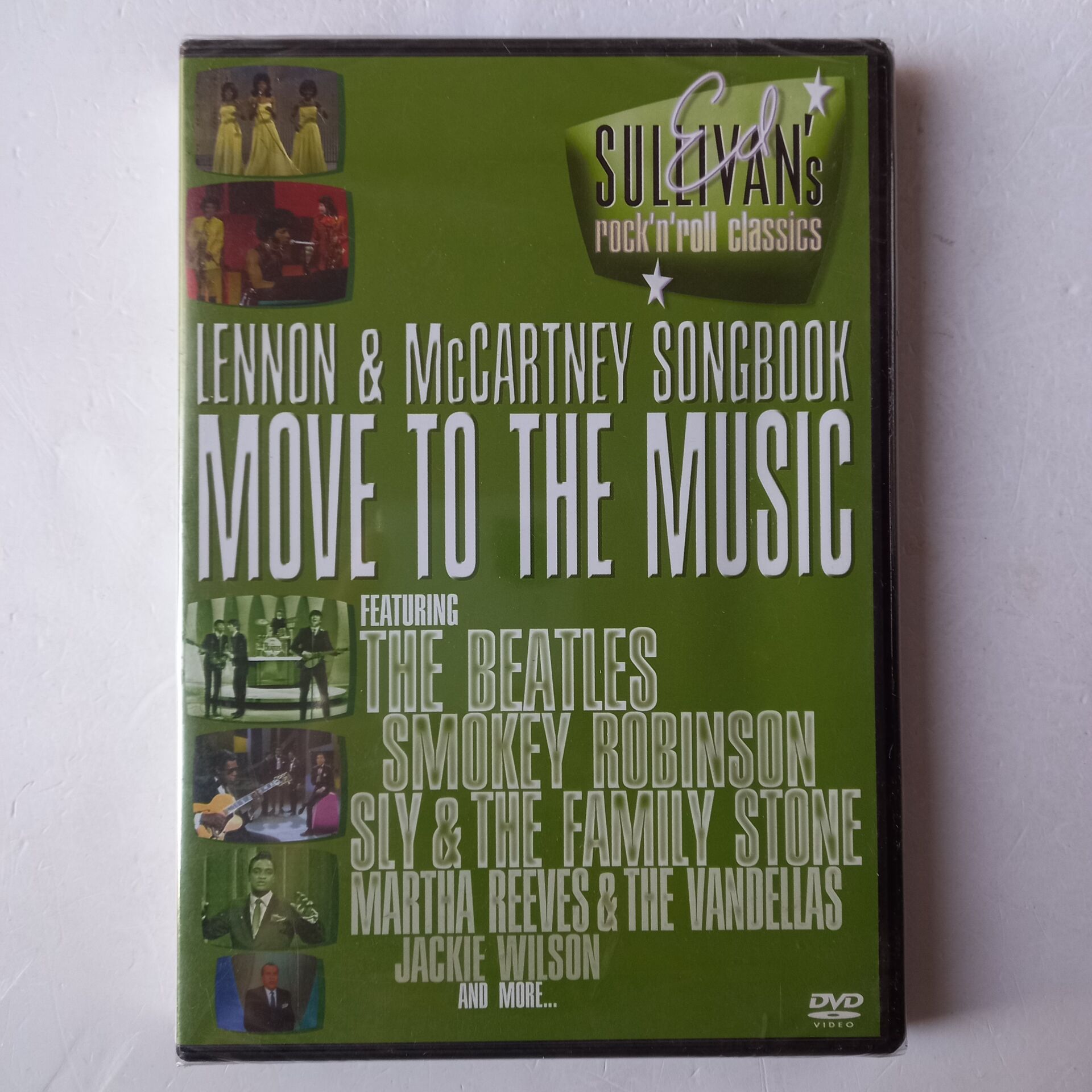 ED SULLIVAN'S ROCK 'N' ROLL CLASSICS - LENNON & MCCARTNEY SONGBOOK / MOVE TO THE MUSIC (2006) - DVD AMBALAJINDA SIFIR
