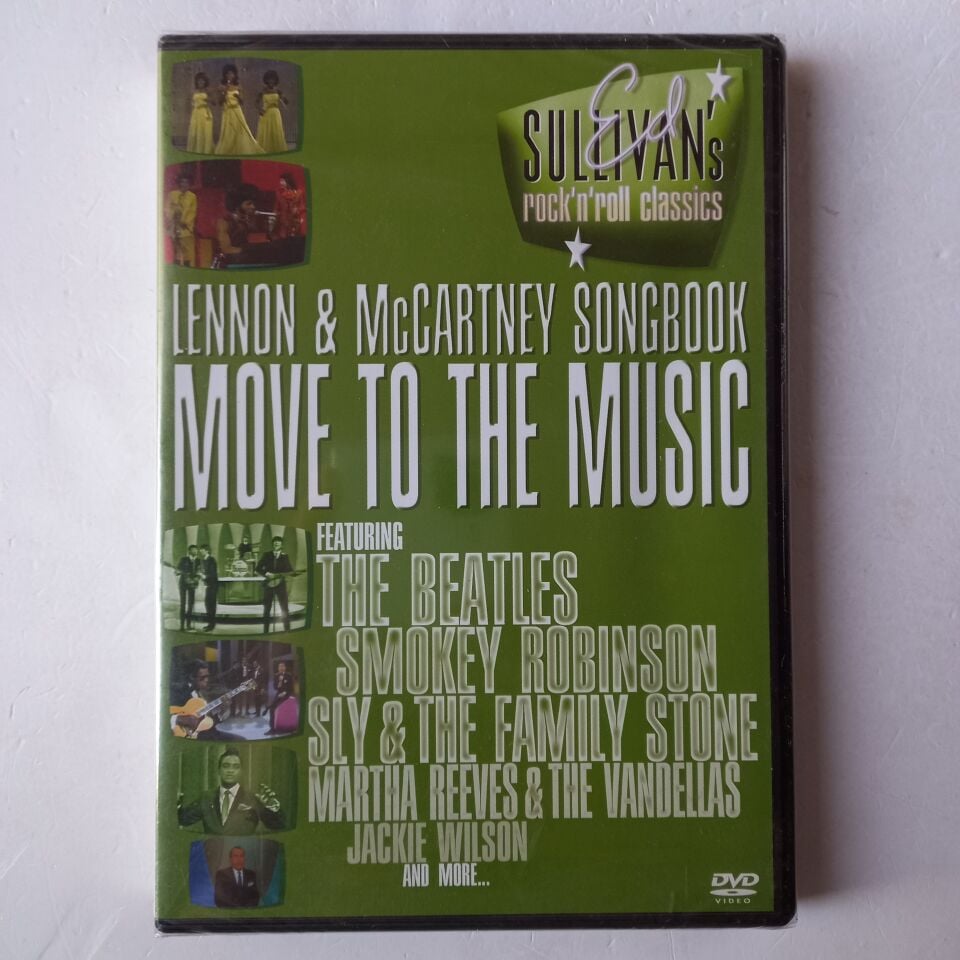ED SULLIVAN'S ROCK 'N' ROLL CLASSICS - LENNON & MCCARTNEY SONGBOOK / MOVE TO THE MUSIC (2006) - DVD AMBALAJINDA SIFIR