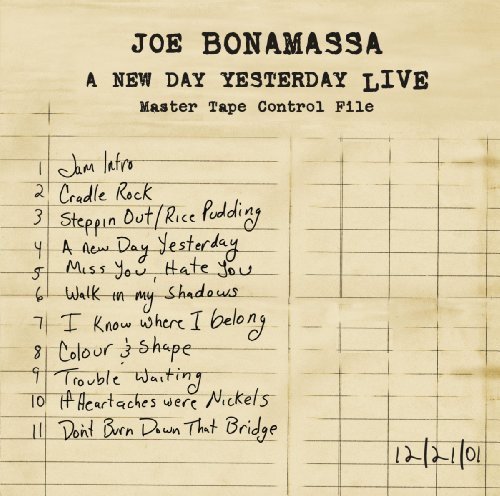 JOE BONAMASSA - A NEW DAY YESTERDAY LIVE (2012) - 2LP SIFIR