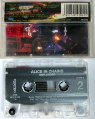 ALICE IN CHAINS - UNPLUGGED (1996) CASSETTE SONY MADE IN TURKEY ''USED''