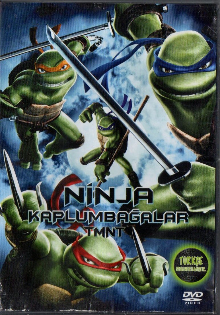 TMNT / TEENAGE MUTANT NINJA TURTLES - NİNJA KAPLUMBAĞALAR - 2007 ANİMASYON - DVD 2.EL