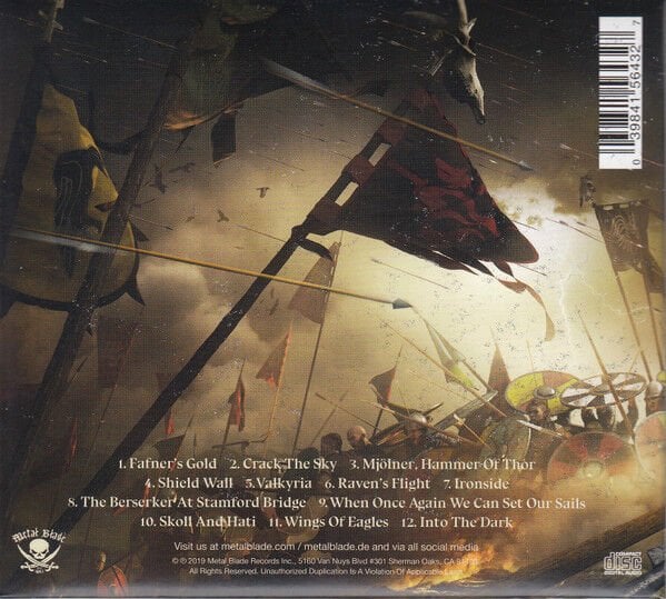 AMON AMARTH – BERSERKER (2019) - CD DIGISLEEVE AMBALAJINDA SIFIR