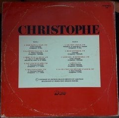 CHRISTOPHE - GREATEST HITS - 2.EL PLAK YERLİ BASKI