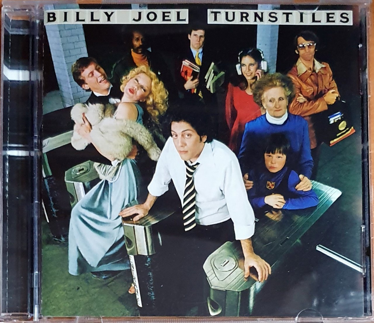 BILLY JOEL - TURNSTILES (1976) - CD 1998 COLUMBIA REISSUE 2.EL