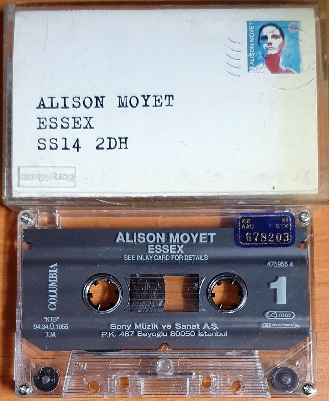 ALISON MOYET - ESSEX (1994) - KASET SONY 2.EL
