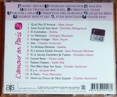 L'AMOUR EN PARIS 2 / JACQUES BREL, CHARLES AZNAVOUR, EDITH PIAF, VIKTOR LAZLO (2014) - CD 2.EL
